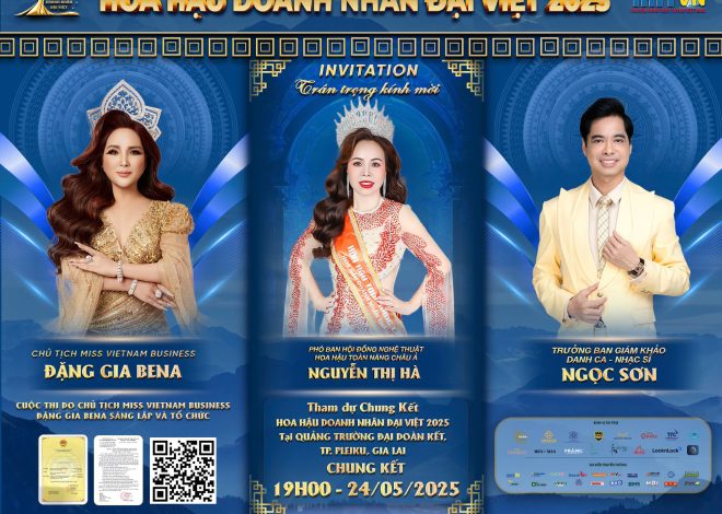 “Mỹ nhân Hòn Ngọc Viễn Đông” Nguyễn Thị Hà – Hoa hậu Toàn năng Châu Á 2024 tiếp tục khẳng định vị thế trong giới nhan sắc doanh nhân